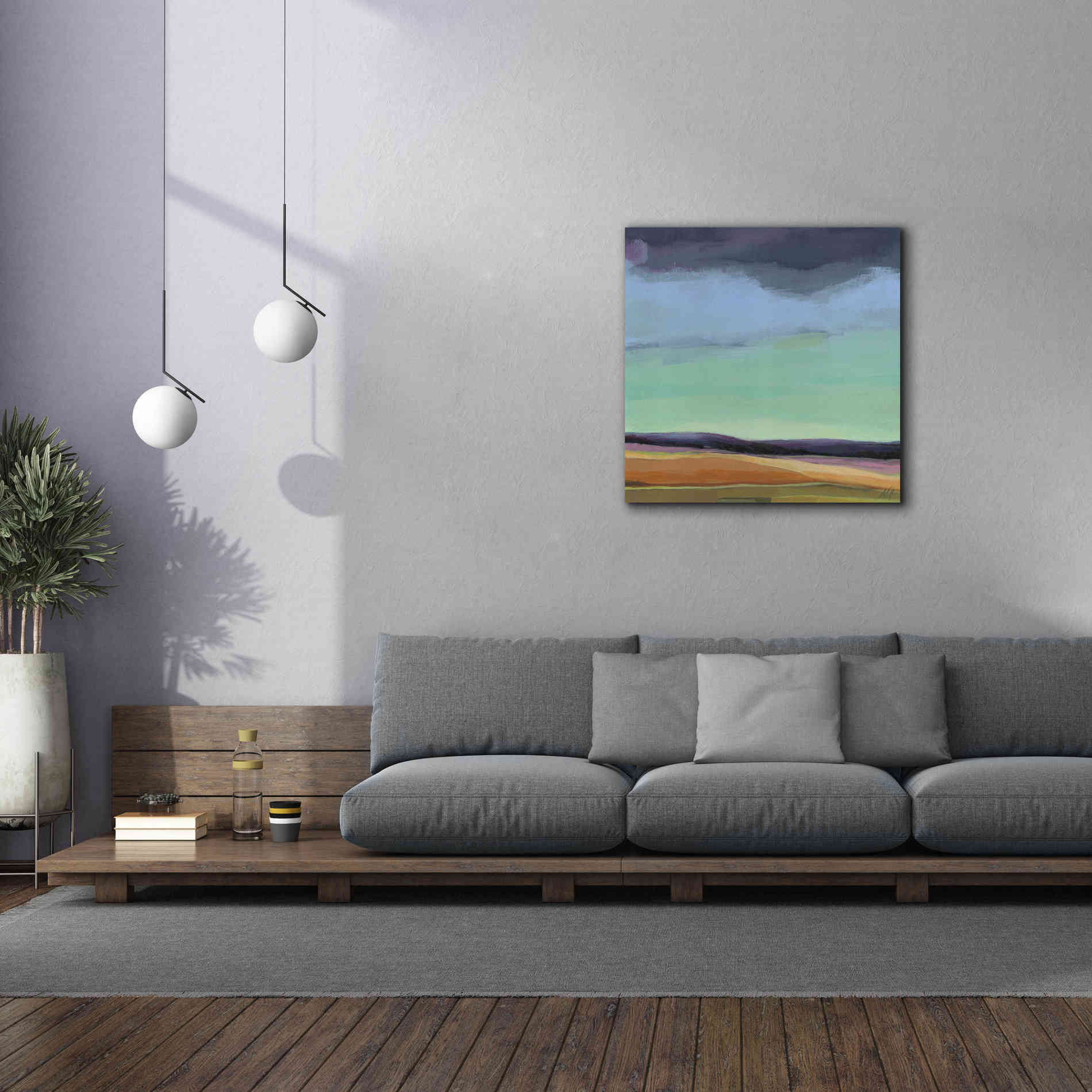'Too Much Walking' by Niki Arden, Canvas Wall Art,37 x 37