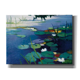 'Water Lilies' by Tadashi Asoma, Canvas Wall Art