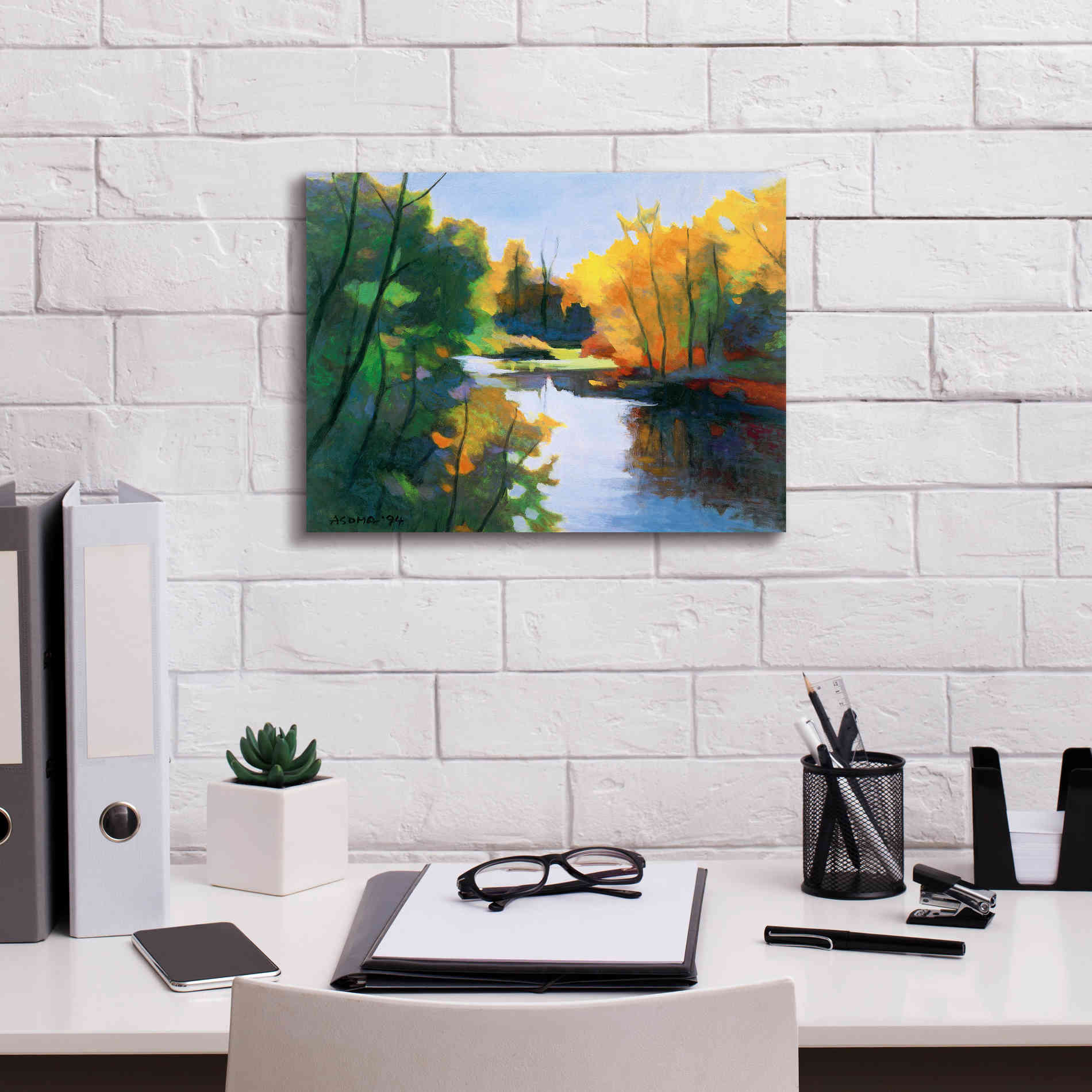 'Magic Afternoon' by Tadashi Asoma, Canvas Wall Art,16 x 12