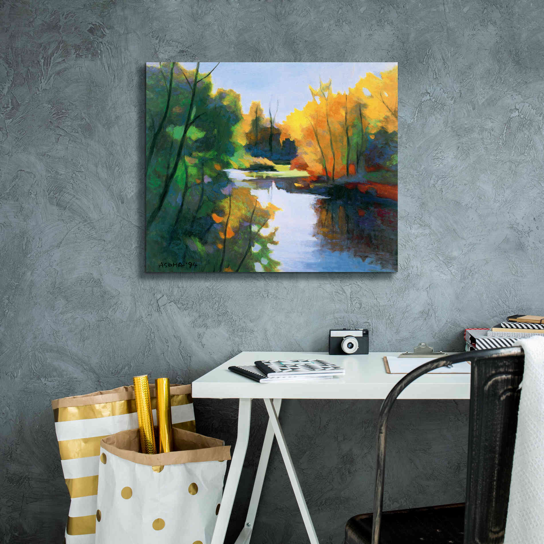 'Magic Afternoon' by Tadashi Asoma, Canvas Wall Art,24 x 20