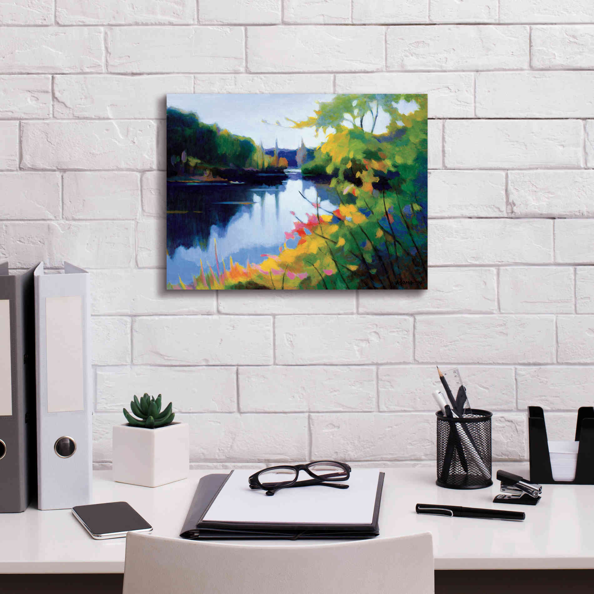 'Morning Light' by Tadashi Asoma, Canvas Wall Art,16 x 12