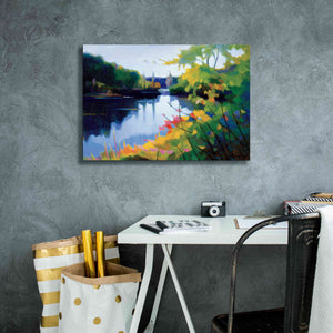 'Morning Light' by Tadashi Asoma, Canvas Wall Art,26 x 18