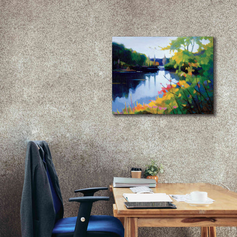 Image of 'Morning Light' by Tadashi Asoma, Canvas Wall Art,34 x 26