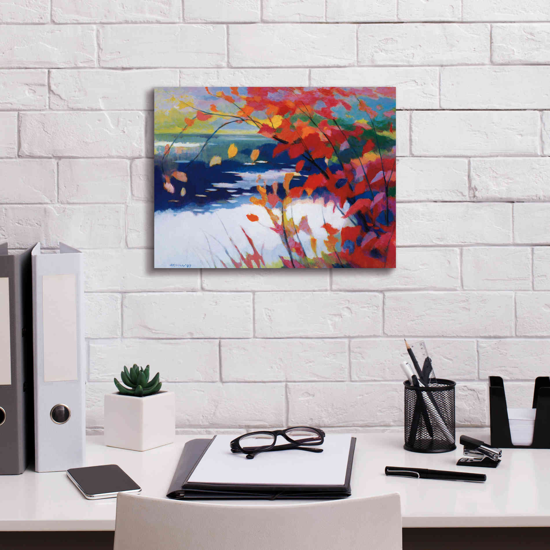 'Afternoon Calm' by Tadashi Asoma, Canvas Wall Art,16 x 12