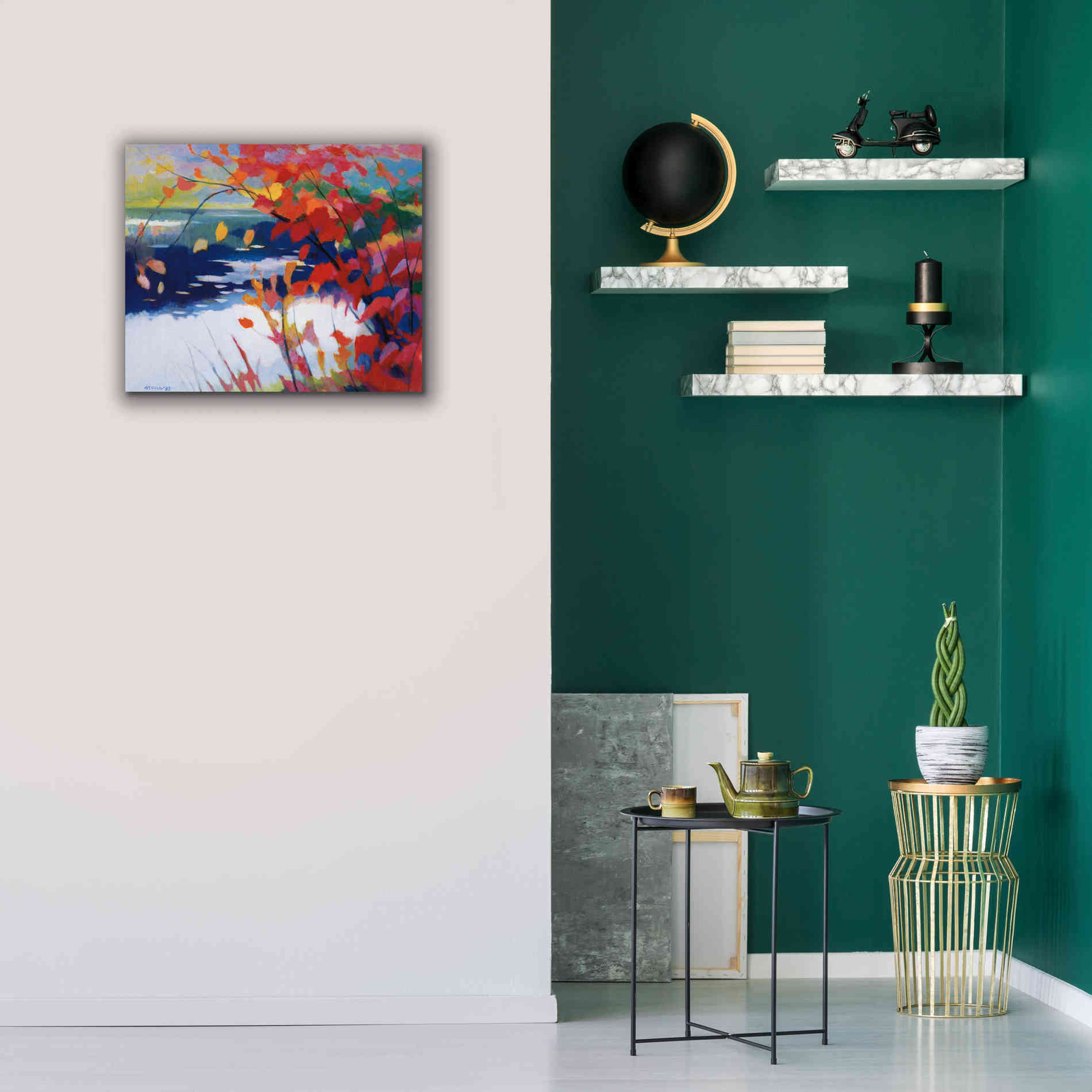 'Afternoon Calm' by Tadashi Asoma, Canvas Wall Art,24 x 20