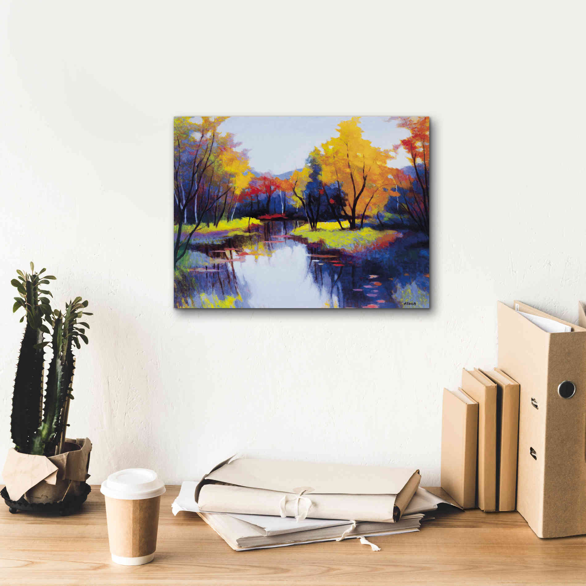 'Daybreak' by Tadashi Asoma, Canvas Wall Art,16 x 12