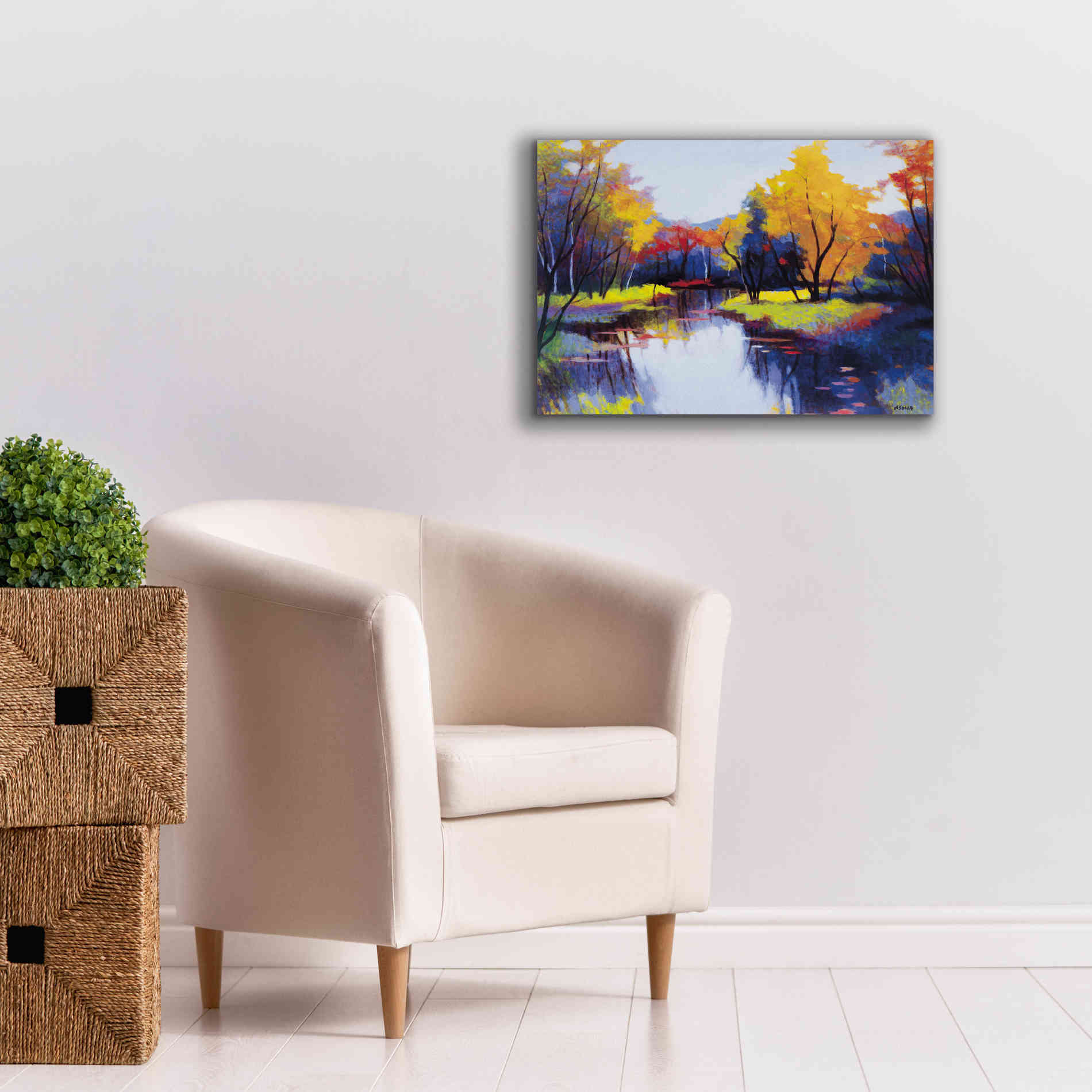 'Daybreak' by Tadashi Asoma, Canvas Wall Art,26 x 18