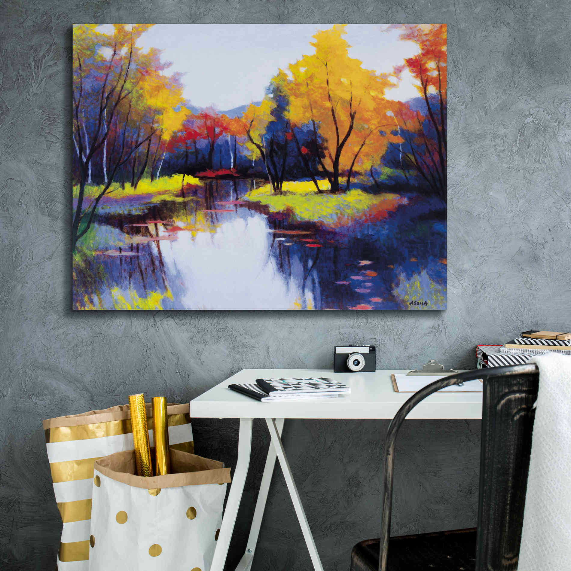 'Daybreak' by Tadashi Asoma, Canvas Wall Art,34 x 26