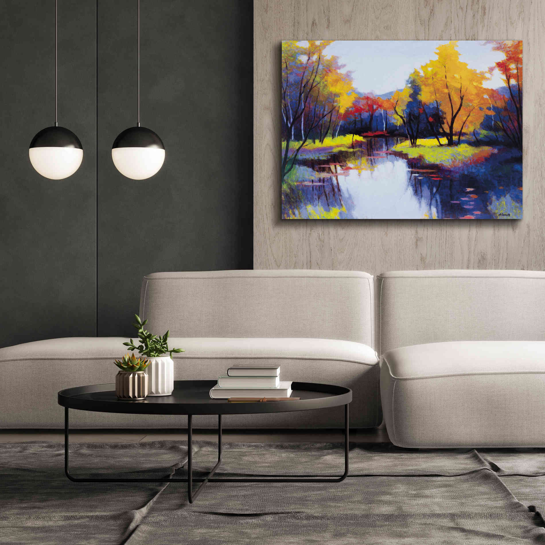 'Daybreak' by Tadashi Asoma, Canvas Wall Art,54 x 40