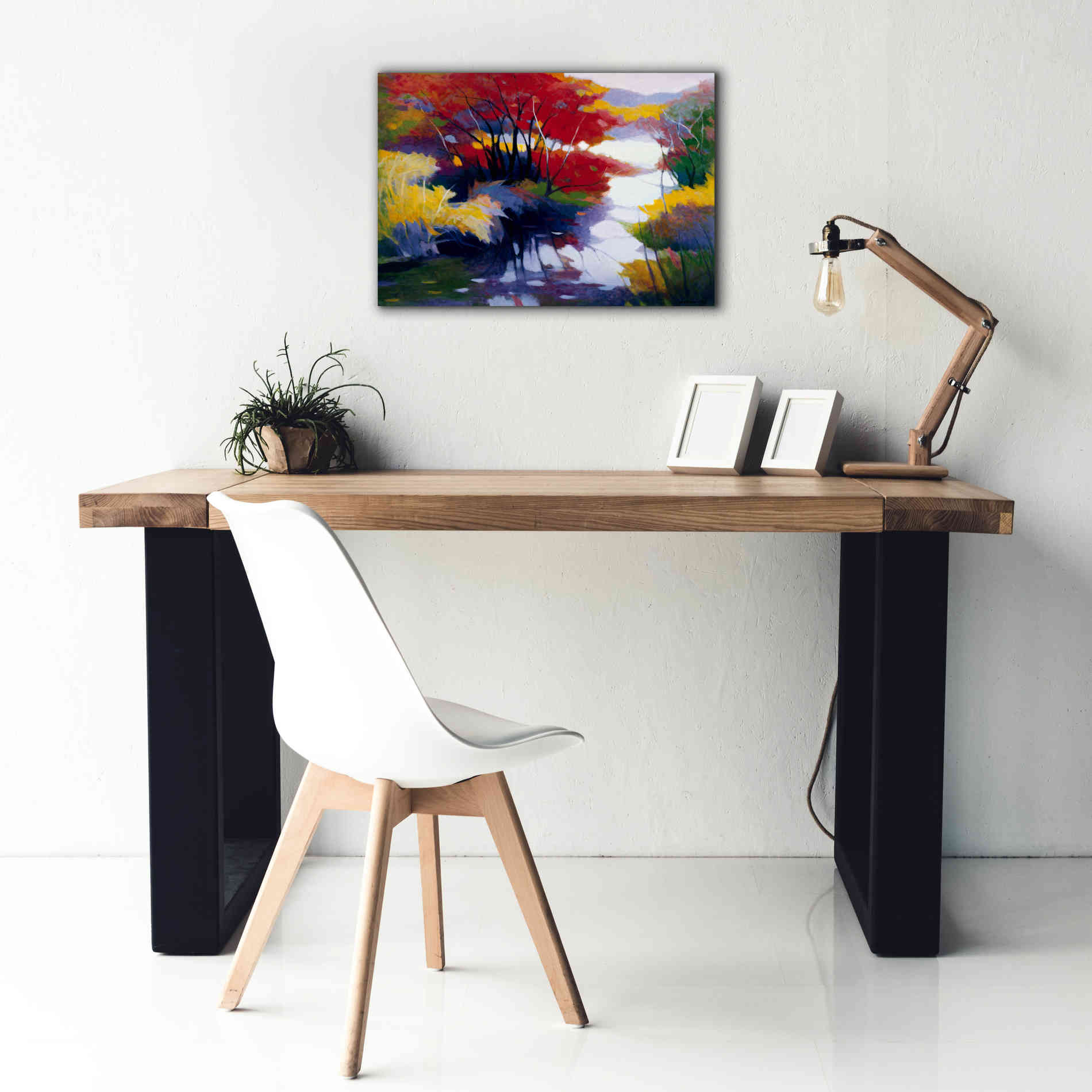 'Indian Summer' by Tadashi Asoma, Canvas Wall Art,26 x 18