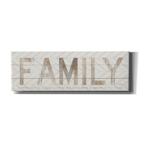 Image of 'Family Chevron' by Cindy Jacobs, Canvas Wall Art