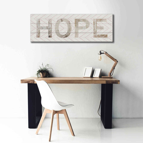 Image of 'Hope Chevron' by Cindy Jacobs, Canvas Wall Art,60 x 20