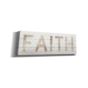 'Faith Chevron' by Cindy Jacobs, Canvas Wall Art