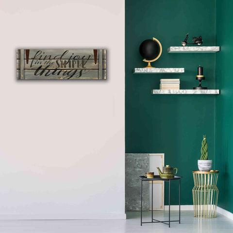 Image of 'Find Joy' by Cindy Jacobs, Canvas Wall Art,36 x 12