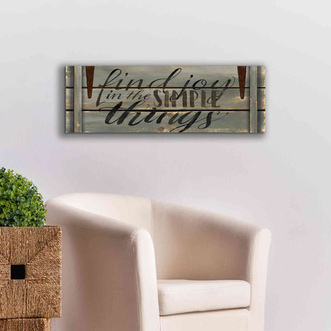 Image of 'Find Joy' by Cindy Jacobs, Canvas Wall Art,36 x 12