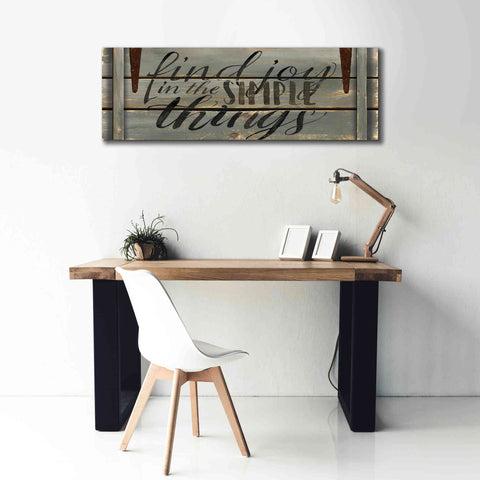 Image of 'Find Joy' by Cindy Jacobs, Canvas Wall Art,60 x 20