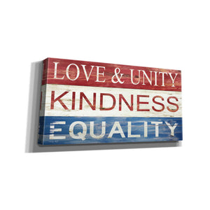 'Love & Unity' by Cindy Jacobs, Canvas Wall Art