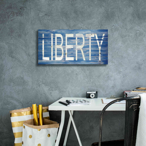Image of 'Liberty' by Cindy Jacobs, Canvas Wall Art,24 x 12
