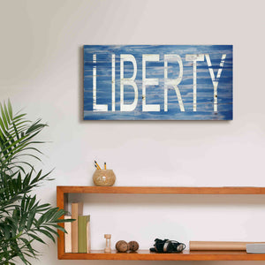 'Liberty' by Cindy Jacobs, Canvas Wall Art,24 x 12