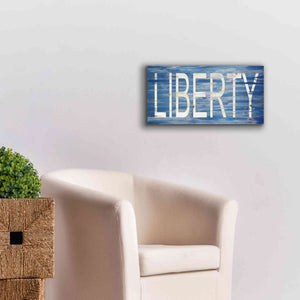 'Liberty' by Cindy Jacobs, Canvas Wall Art,24 x 12