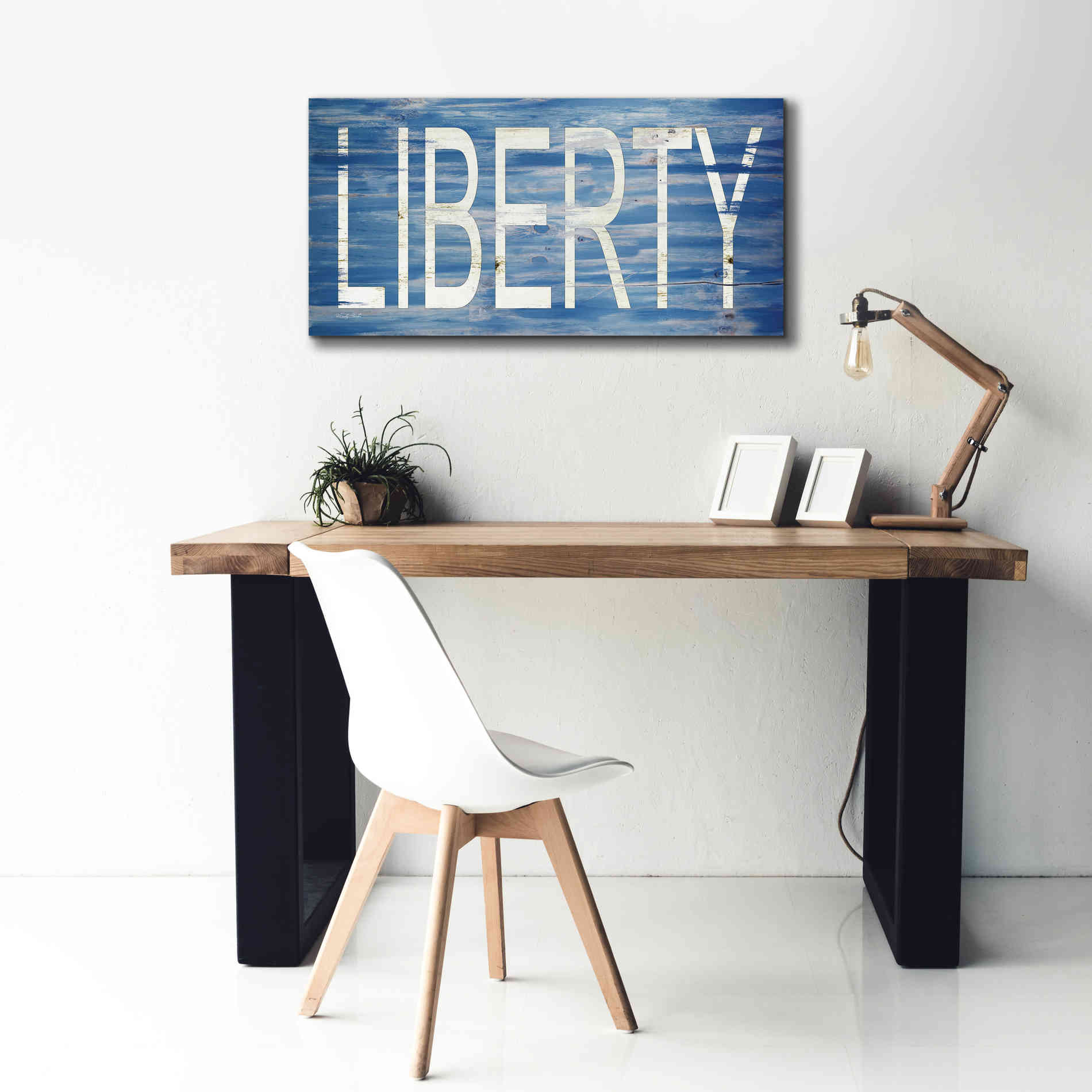 'Liberty' by Cindy Jacobs, Canvas Wall Art,40 x 20