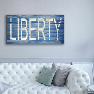 'Liberty' by Cindy Jacobs, Canvas Wall Art,60 x 30