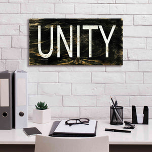 'Unity' by Cindy Jacobs, Canvas Wall Art,24 x 12