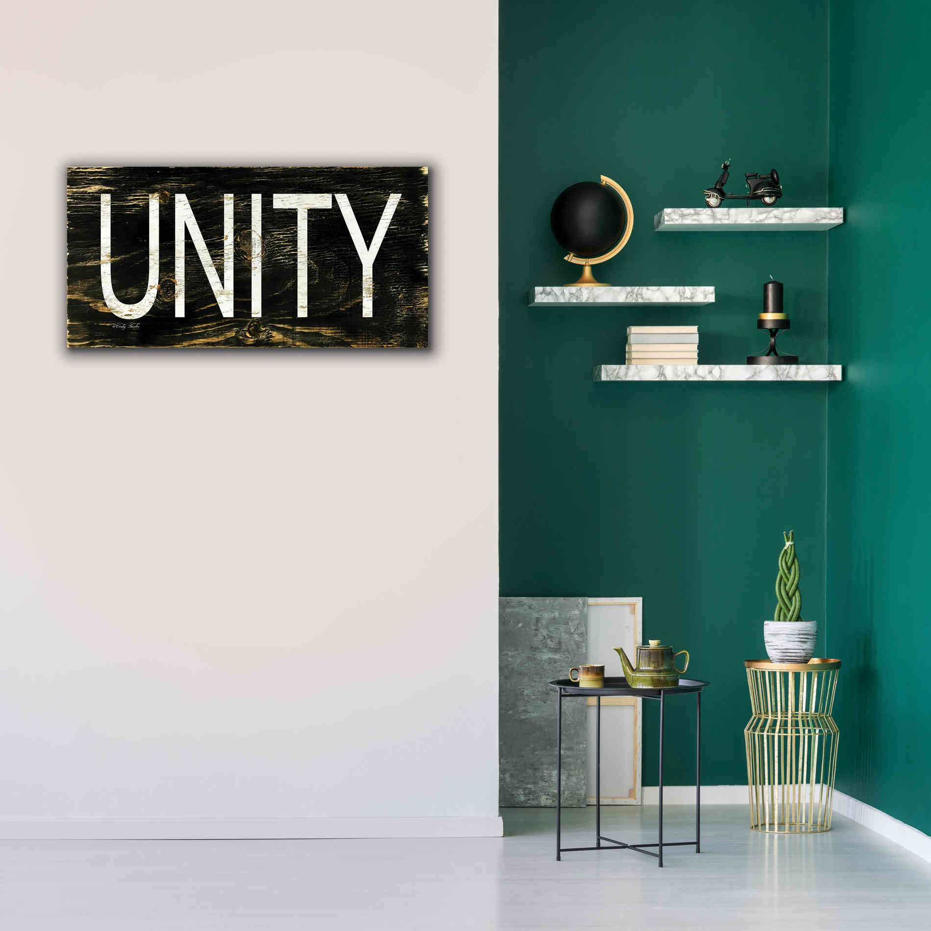'Unity' by Cindy Jacobs, Canvas Wall Art,40 x 20