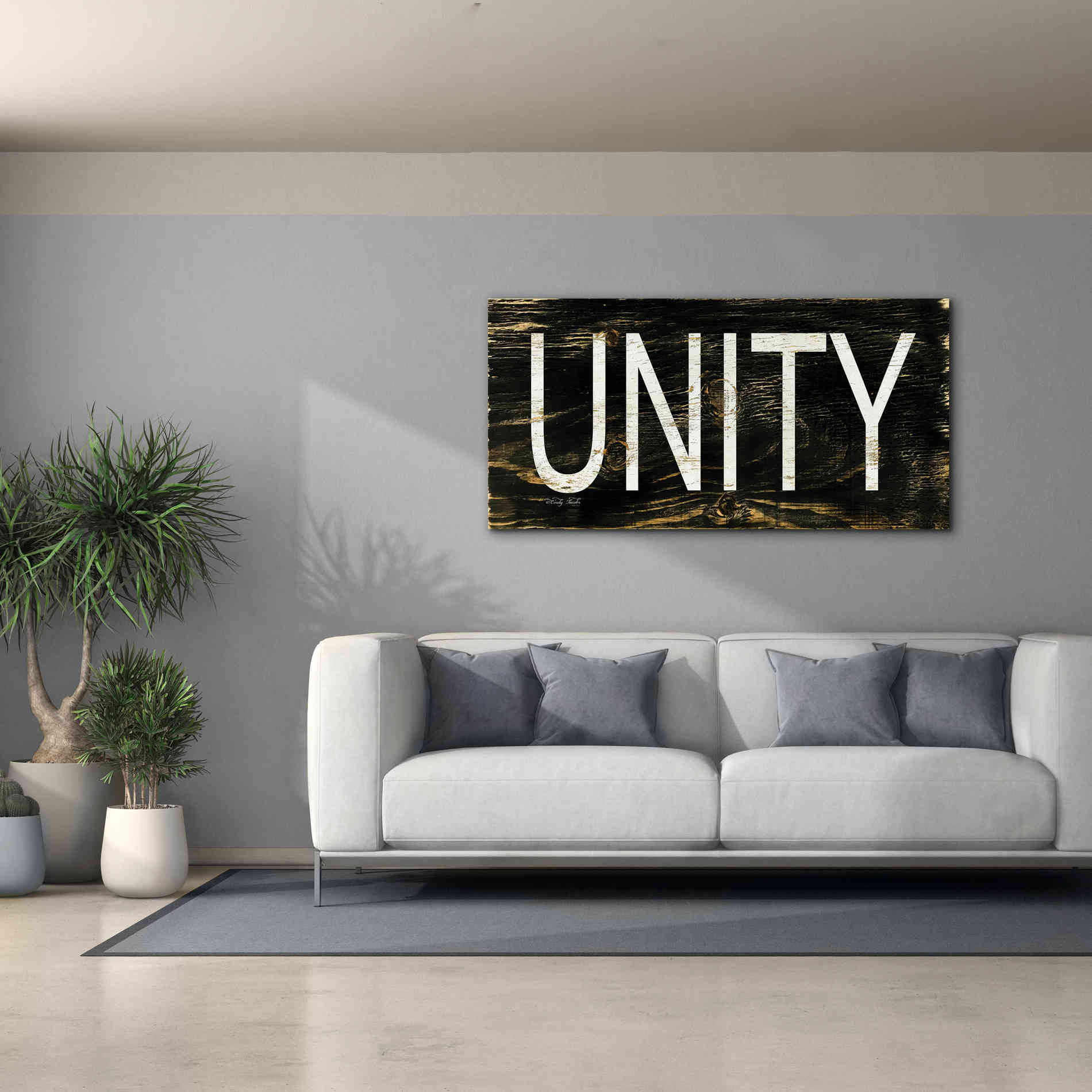 'Unity' by Cindy Jacobs, Canvas Wall Art,60 x 30