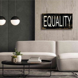 'Equality' by Cindy Jacobs, Canvas Wall Art,40 x 20