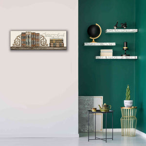 'Between the Pages of a Book' by Cindy Jacobs, Canvas Wall Art,36 x 12