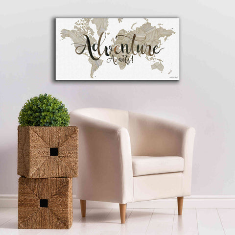 Image of 'Adventure Awaits' by Cindy Jacobs, Canvas Wall Art,40 x 20