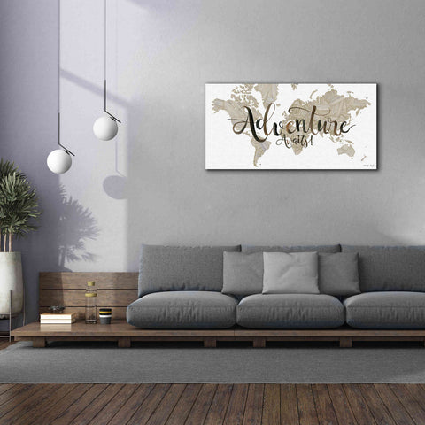Image of 'Adventure Awaits' by Cindy Jacobs, Canvas Wall Art,60 x 30