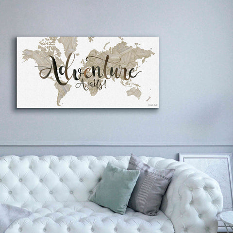 Image of 'Adventure Awaits' by Cindy Jacobs, Canvas Wall Art,60 x 30