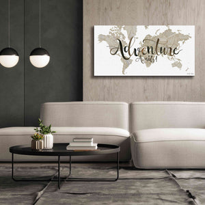 'Adventure Awaits' by Cindy Jacobs, Canvas Wall Art,60 x 30