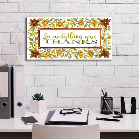 Image of 'In Everything' by Cindy Jacobs, Canvas Wall Art,24 x 12