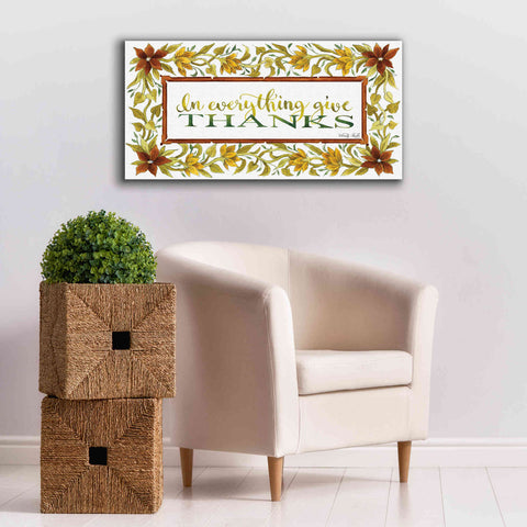 Image of 'In Everything' by Cindy Jacobs, Canvas Wall Art,40 x 20