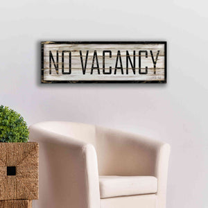 'No Vacancy' by Cindy Jacobs, Canvas Wall Art,36 x 12