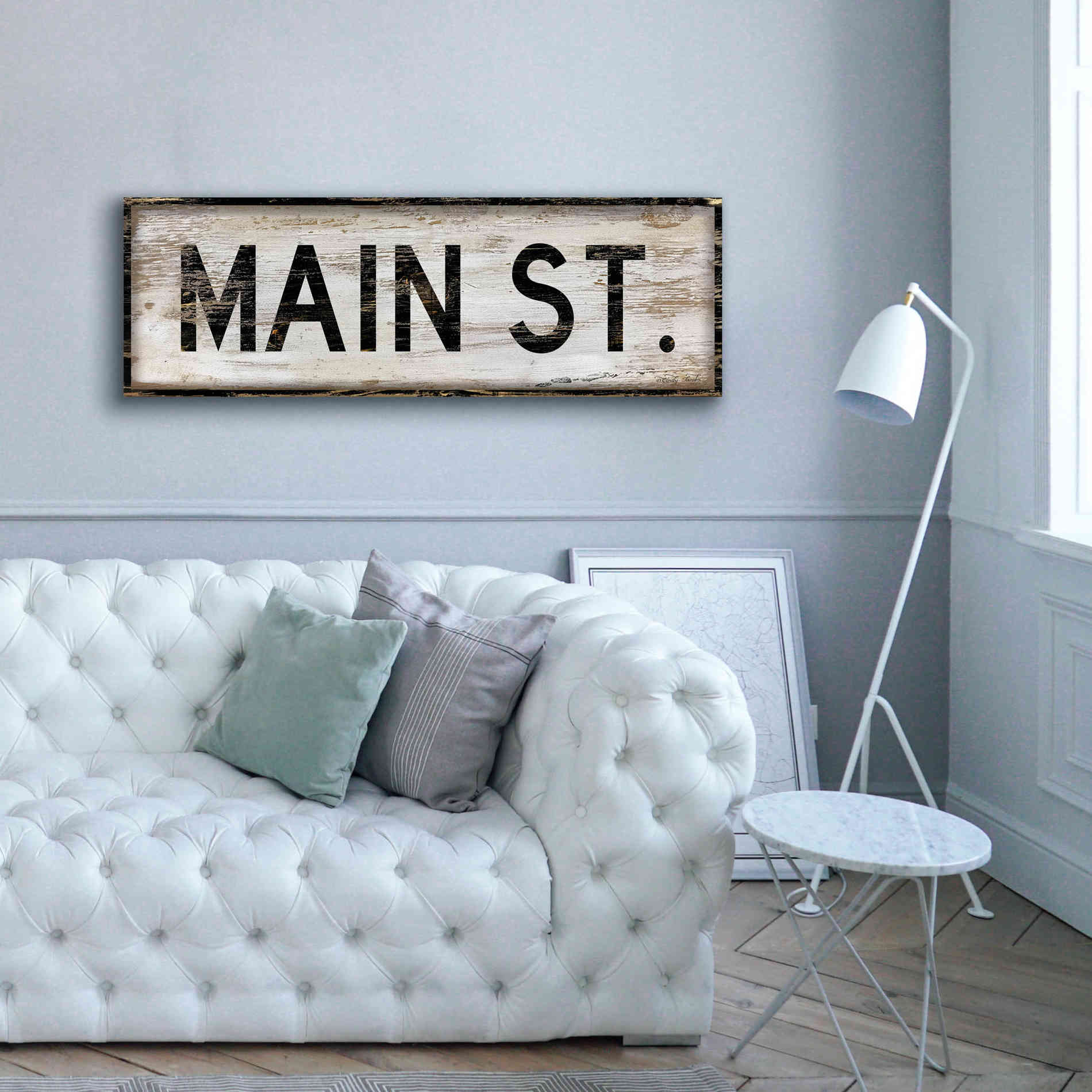 'Main St.' by Cindy Jacobs, Canvas Wall Art,60 x 20