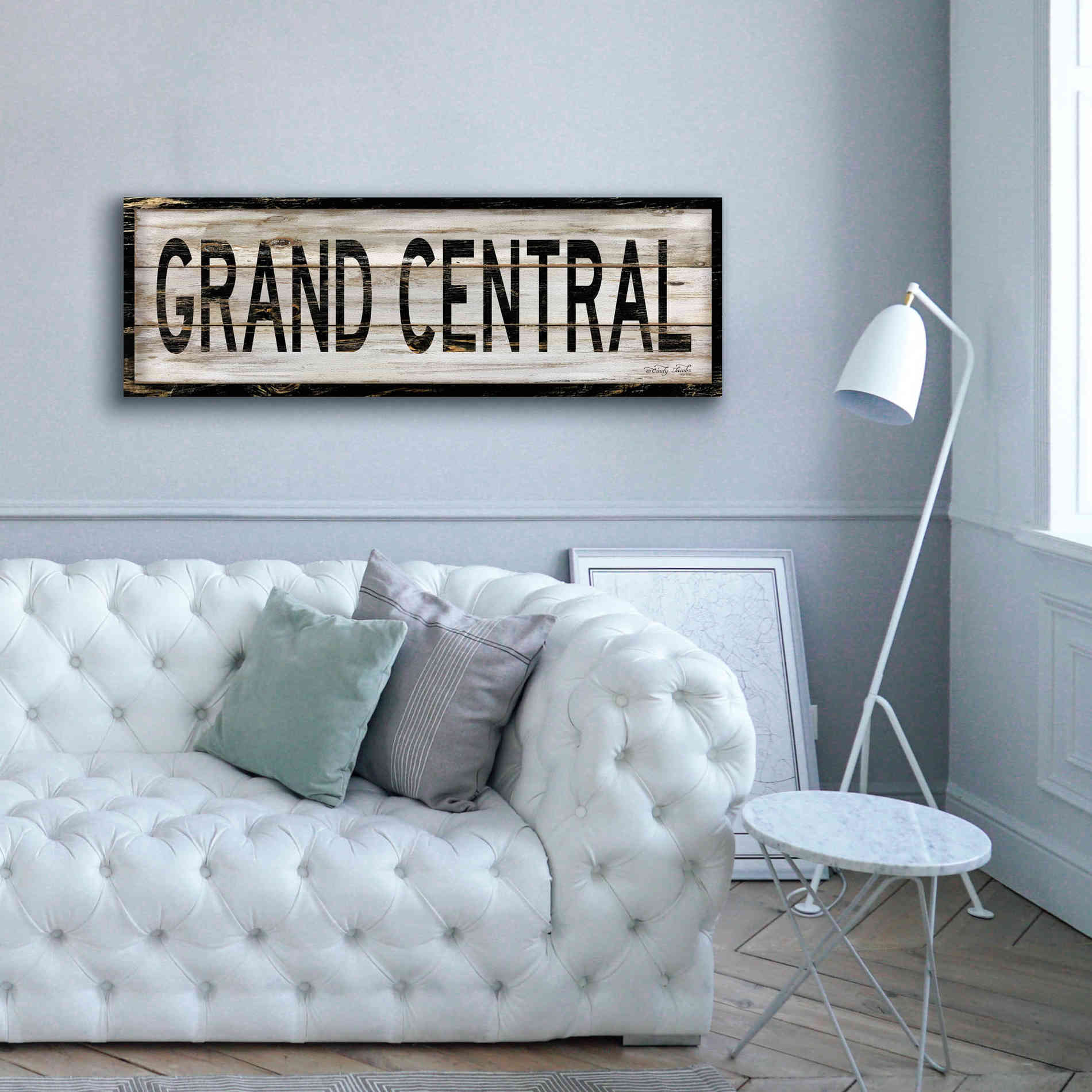 'Grand Central' by Cindy Jacobs, Canvas Wall Art,60 x 20