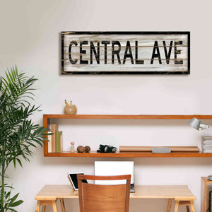 'Central Ave.' by Cindy Jacobs, Canvas Wall Art,36 x 12