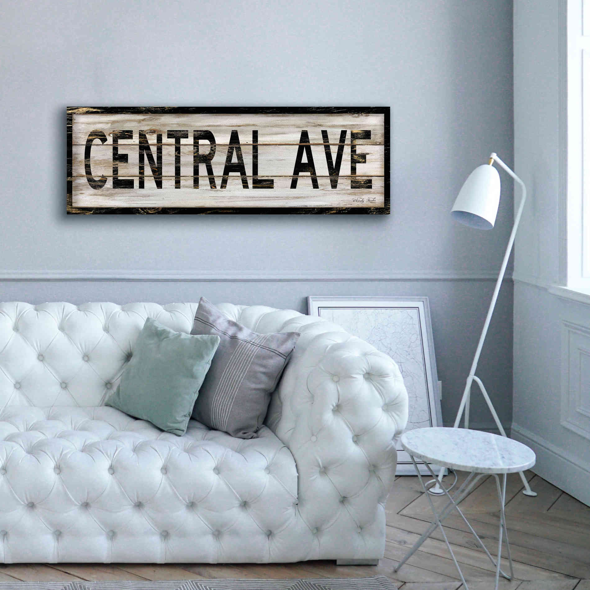 'Central Ave.' by Cindy Jacobs, Canvas Wall Art,60 x 20