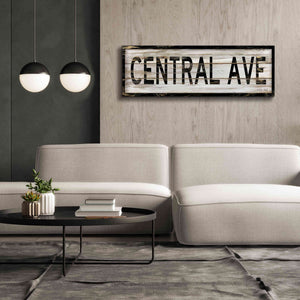 'Central Ave.' by Cindy Jacobs, Canvas Wall Art,60 x 20