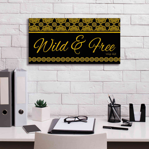 Image of 'Wild and Free Mandals' by Cindy Jacobs, Canvas Wall Art,24 x 12