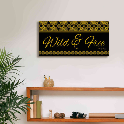 Image of 'Wild and Free Mandals' by Cindy Jacobs, Canvas Wall Art,24 x 12