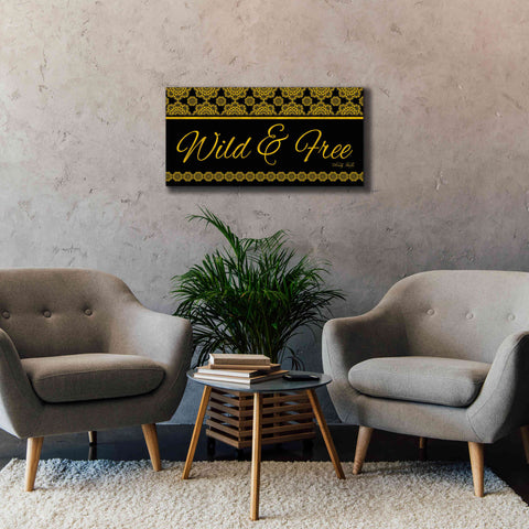 Image of 'Wild and Free Mandals' by Cindy Jacobs, Canvas Wall Art,40 x 20
