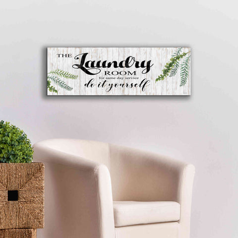 Image of 'The Laundry Room' by Cindy Jacobs, Canvas Wall Art,36 x 12