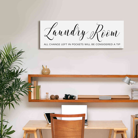 Image of 'Laundry Room' by Cindy Jacobs, Canvas Wall Art,36 x 12