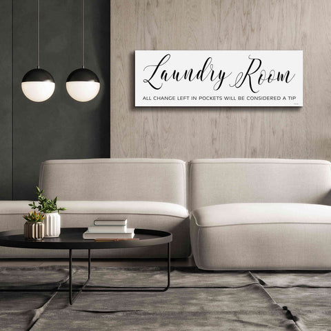 Image of 'Laundry Room' by Cindy Jacobs, Canvas Wall Art,60 x 20