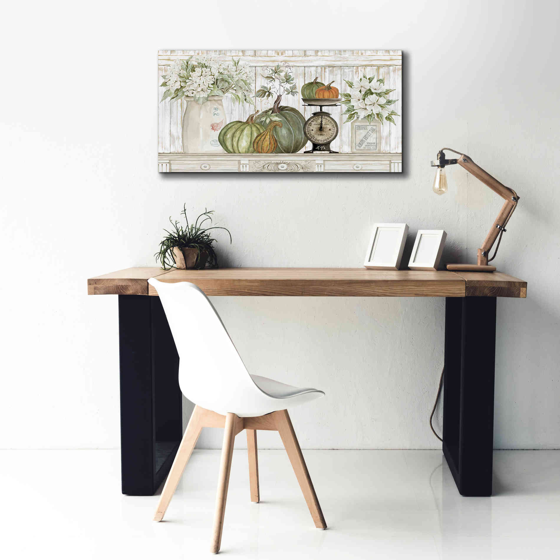 'Kitchen Harvest' by Cindy Jacobs, Canvas Wall Art,40 x 20
